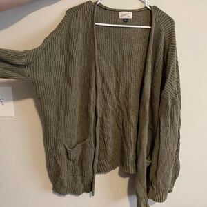 Universal Thread Green Women's Cardigan